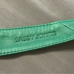 Sassy Jones Green Yaya Belt